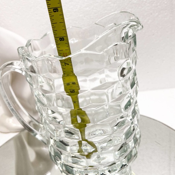 Vintage 52 Oz Pitcher Whitehall Clear by COLONY - Picture 2 of 4